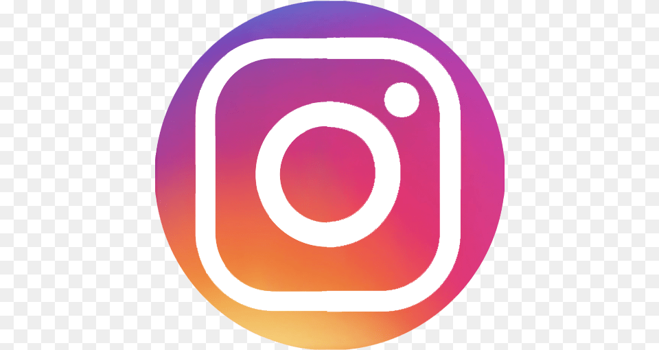Instagram Circle Icon Transparent Instagram Icon Round, Disk, Symbol, Number, Text Free Png Download