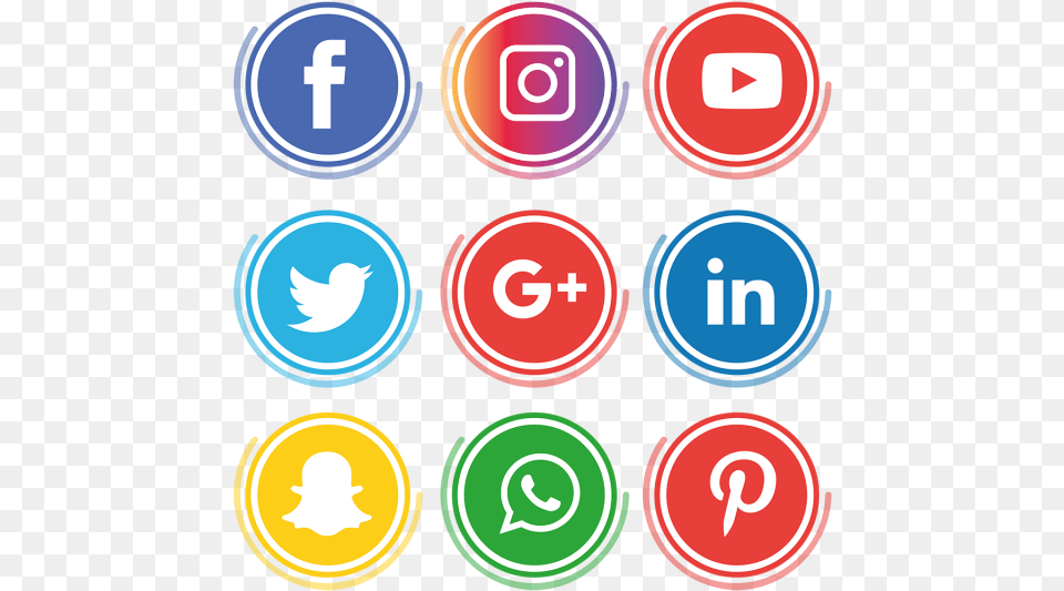 Instagram Circle Icon Vector Illustrator Social Media The Dalkey Duck, Symbol, Text, Number, Scoreboard Free Png