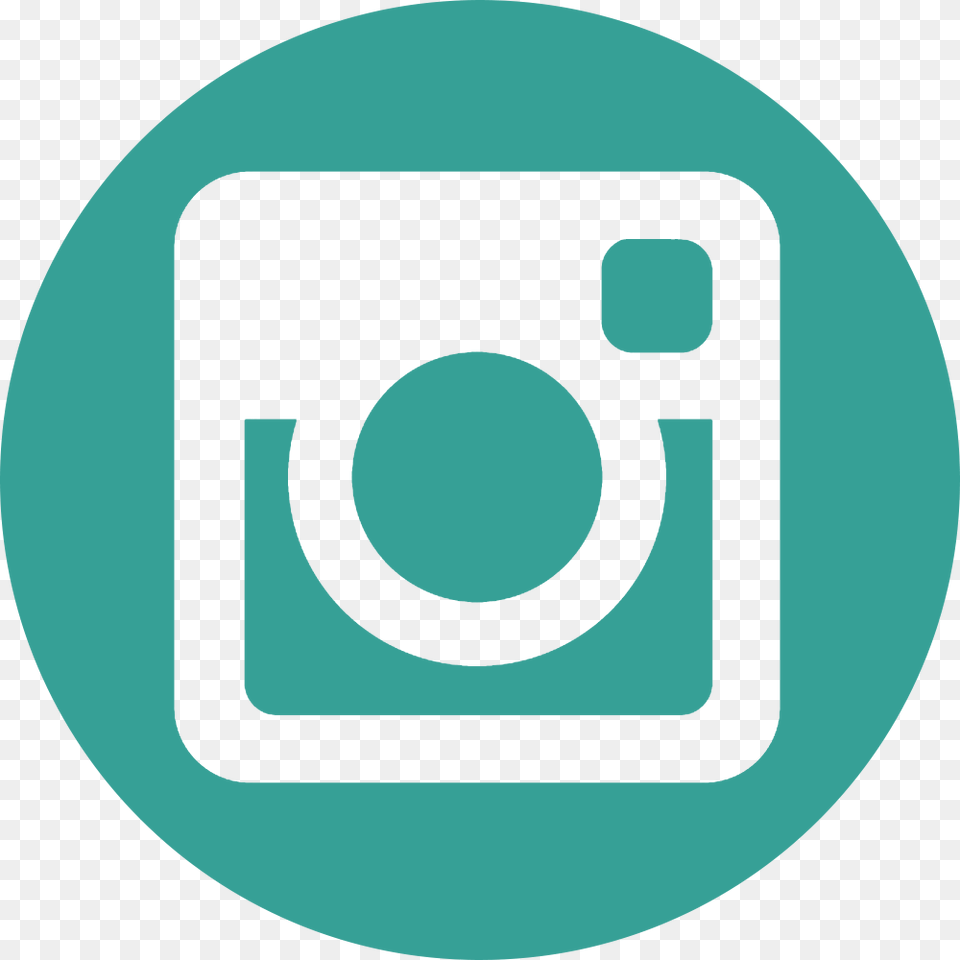 Instagram Clipart At Getdrawings Teal Instagram Logo, Disk Png Image