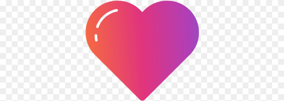 Instagram Clipart Purple Instagram Like En, Heart Png