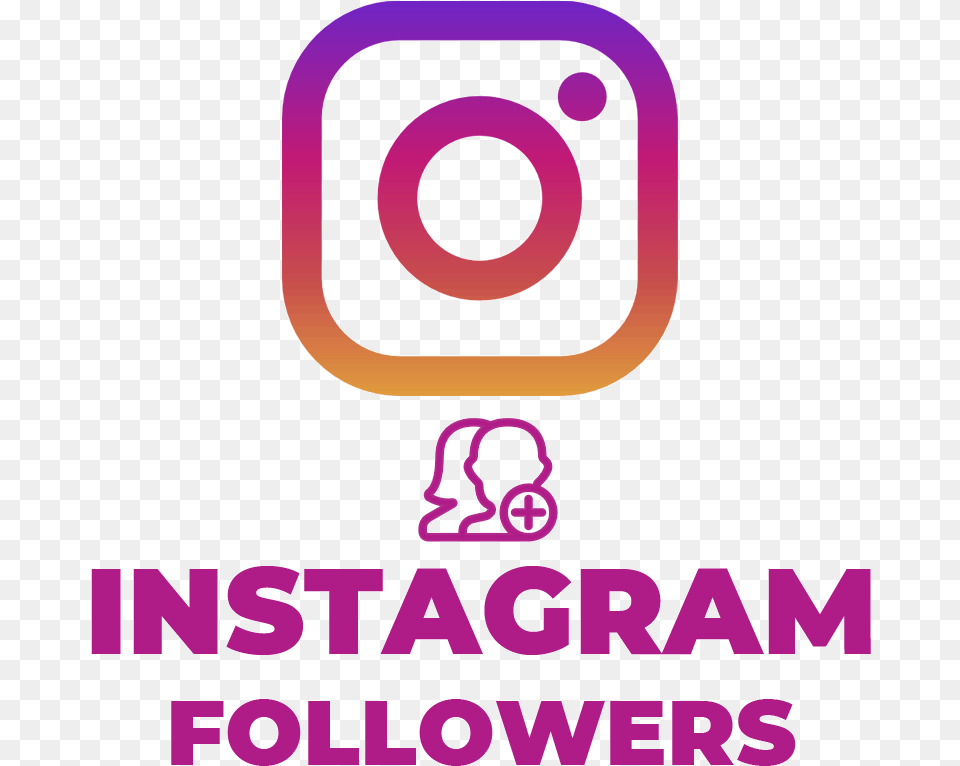 Instagram Followers, Purple, Text Png Image
