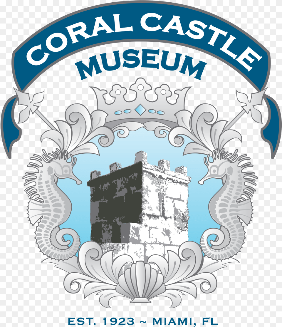 Instagram For Updates Coral Castle Museum Logo, Advertisement, Poster, Architecture, Factory Free Png Download