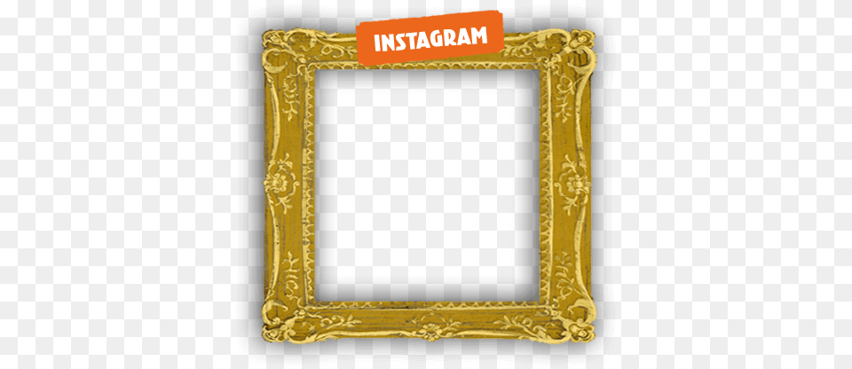 Instagram Frame Royal Portrait Frame, Blackboard Free Png