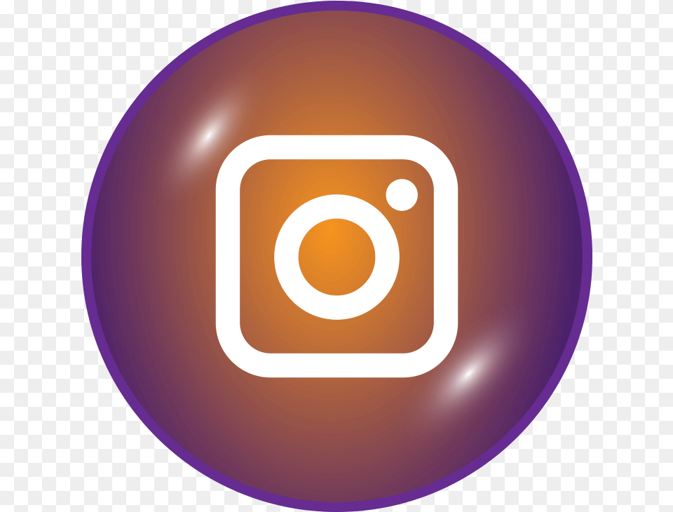 Instagram Glossy Icon Image Searchpngcom Dot, Sphere, Disk Free Transparent Png