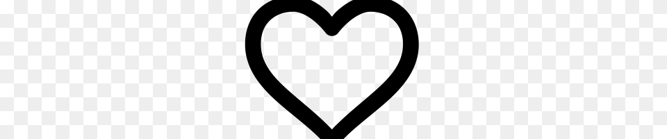Instagram Heart Icon Image, Gray Free Png