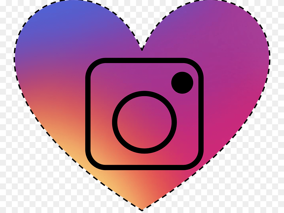 Instagram Heart Images A Picture Library Only, Disk Free Transparent Png