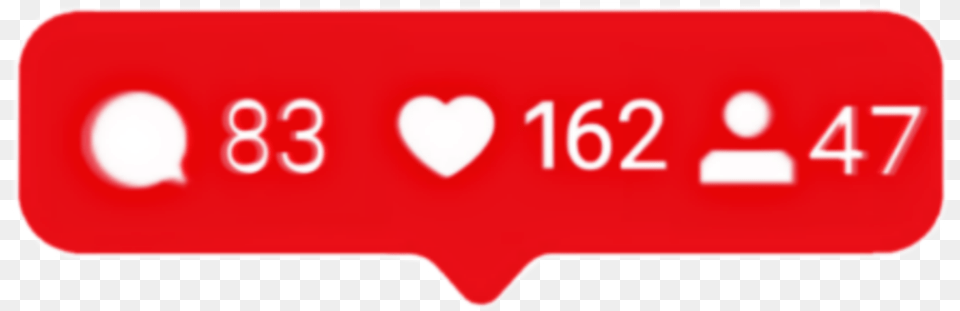 Instagram Heart Love Likes Comments Followers Carmine, First Aid Free Transparent Png