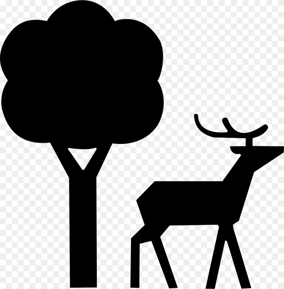 Instagram Highlights Icons Nature Clipart Nature Icon For Instagram Highlights, Silhouette, Stencil, Animal, Deer Free Png Download