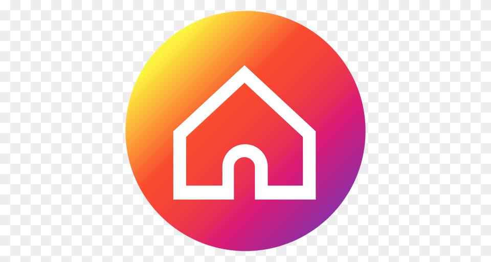 Instagram Home Button, Sign, Symbol, Road Sign, First Aid Png