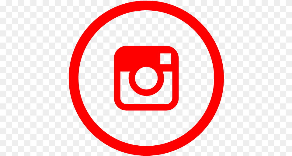 Instagram Icon Icons Library Instagram Icon Red, Photography, Disk, Electronics Free Png