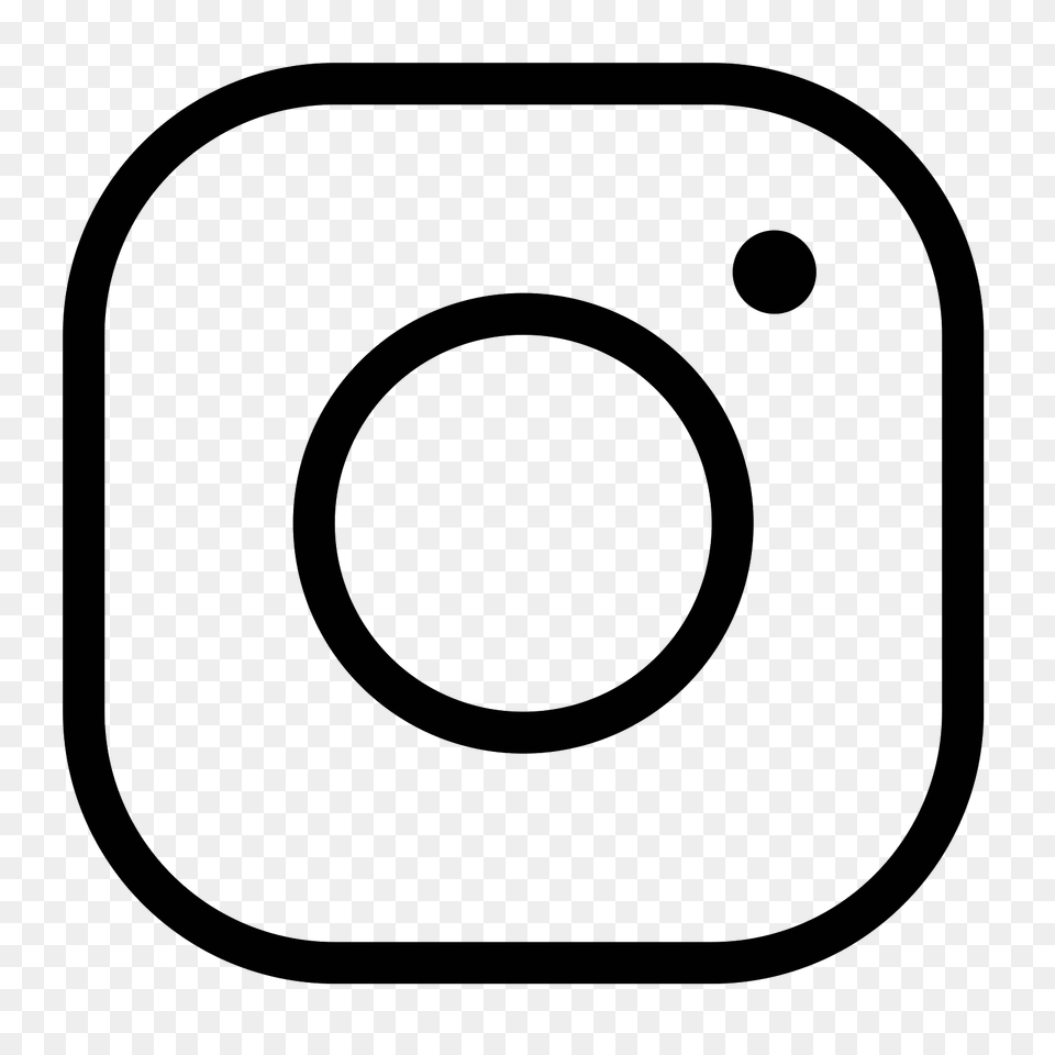 Instagram Icon, Gray Free Png