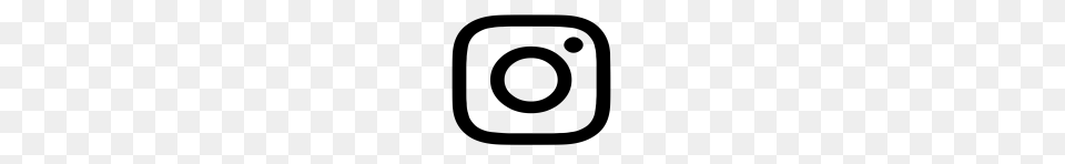 Instagram Icon Background, Gray Free Png