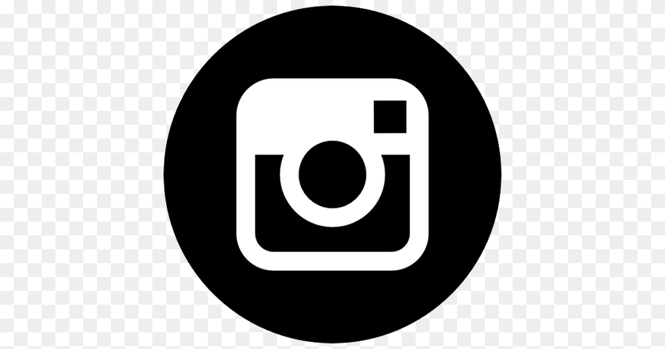 Instagram Icon Black And White 6 Logo Instagram Cafe, Disk Free Png