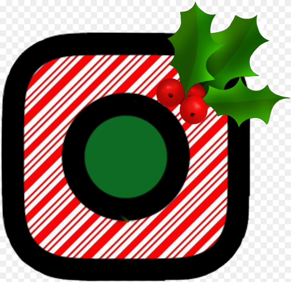 Instagram Icon Christmas Sticker By Heather Cain Dot, Vase, Pottery, Potted Plant, Planter Png