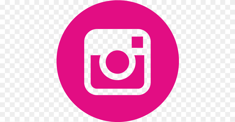 Instagram Icon Circle Mync Pink Instagram Logo Rose, Disk Free Transparent Png