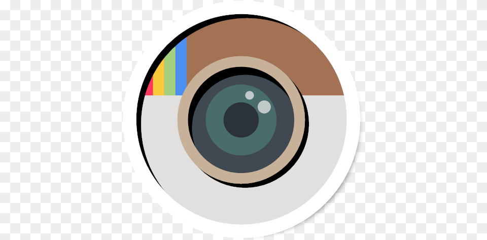 Instagram Icon Follow, Electronics, Disk, Camera Lens Free Png