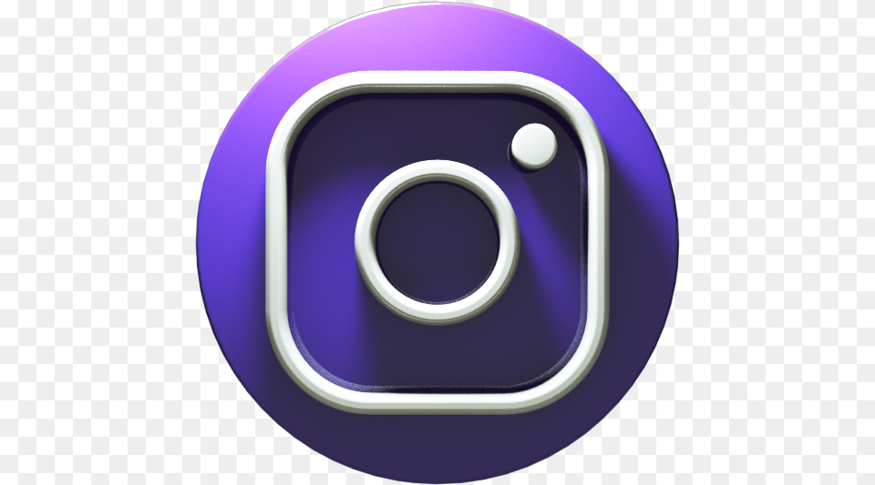 Instagram Icon Fun Dot, Purple, Sphere, Disk Free Png