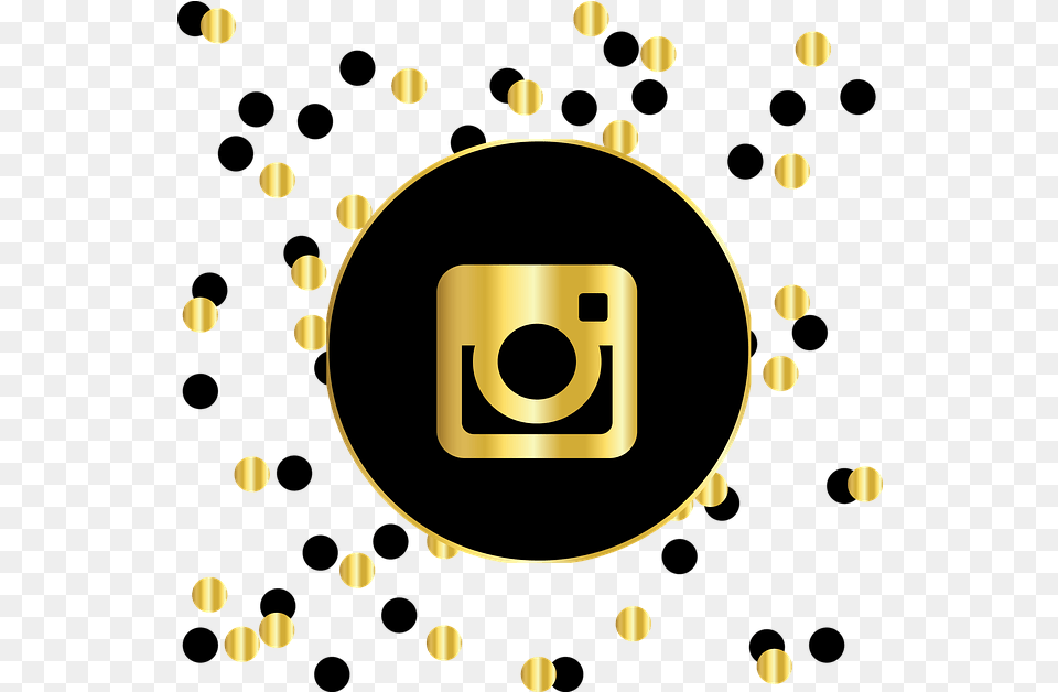 Instagram Icon Logo And Jpg Images Social Media Black And Gold Icons, Lighting, Accessories, Jewelry, Locket Png