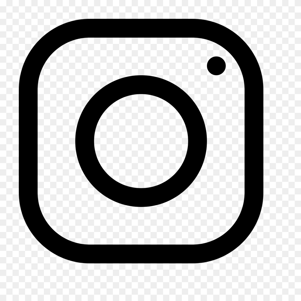 Instagram Icon Background, Gray Free Transparent Png