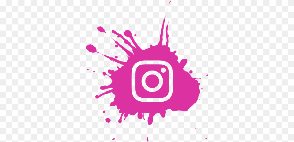 Instagram Icon Whatsapp Splash Logo, Art, Graphics, Purple, Stain Free Png