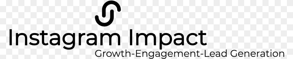 Instagram Impact Logo Black, Gray Free Png Download