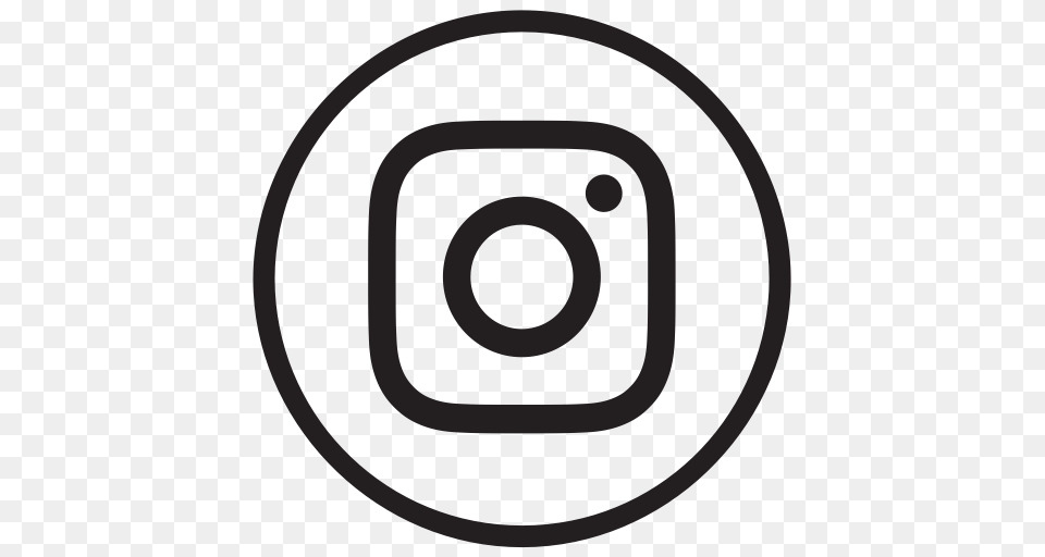 Instagram Instagram New Design Liner Round Social Media Icon, Electronics, Camera, Disk Free Png