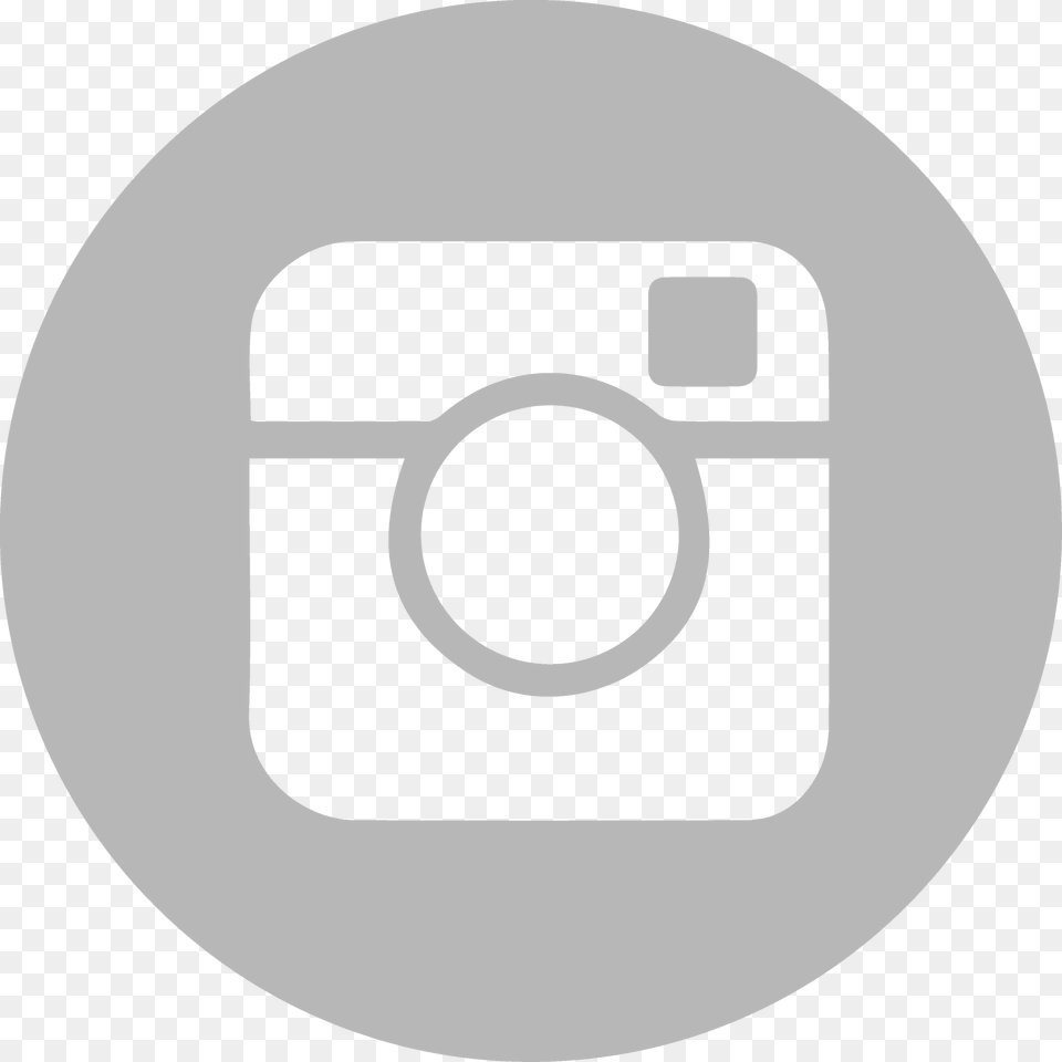 Instagram Interset Icons Linkedin Logo Grey Round, Camera, Electronics, Disk, Photography Png Image