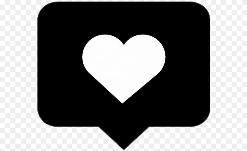 Instagram Like Instagram Like Black, Heart, Symbol, Logo Free Png