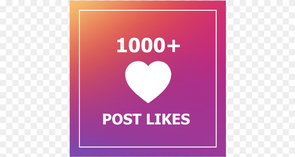 Instagram Likes Heart, Advertisement, Poster Png