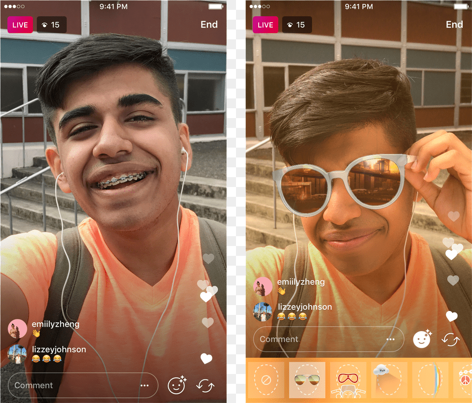 Instagram Live Face Filters, Accessories, Person, Head, Glasses Png