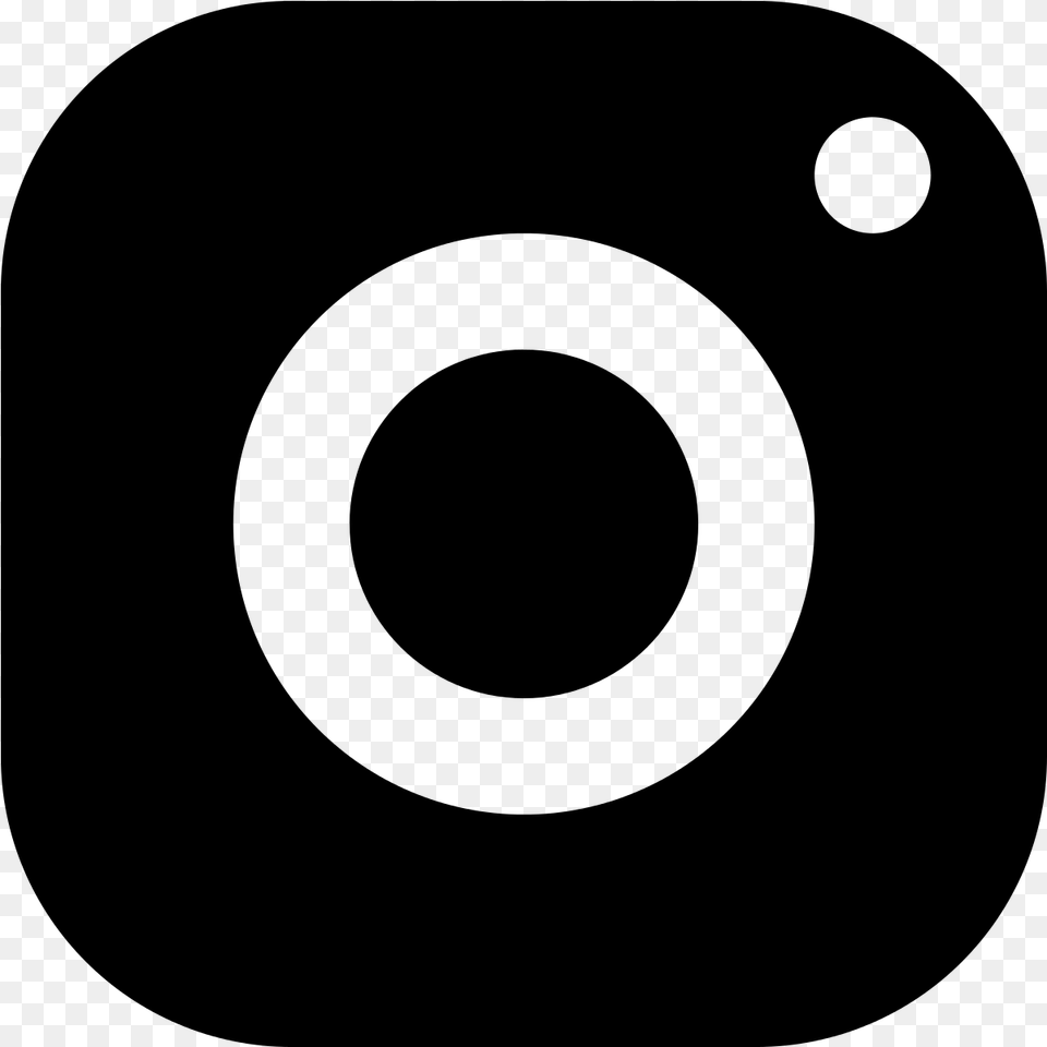 Instagram Logo, Gray Free Png