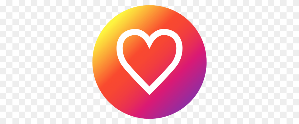 Instagram Logo Icon Transparent, Heart, Disk Free Png Download