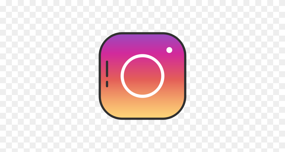 Instagram Logo Instagram Button Social Media Instagram Icon, Electronics, Disk Free Png
