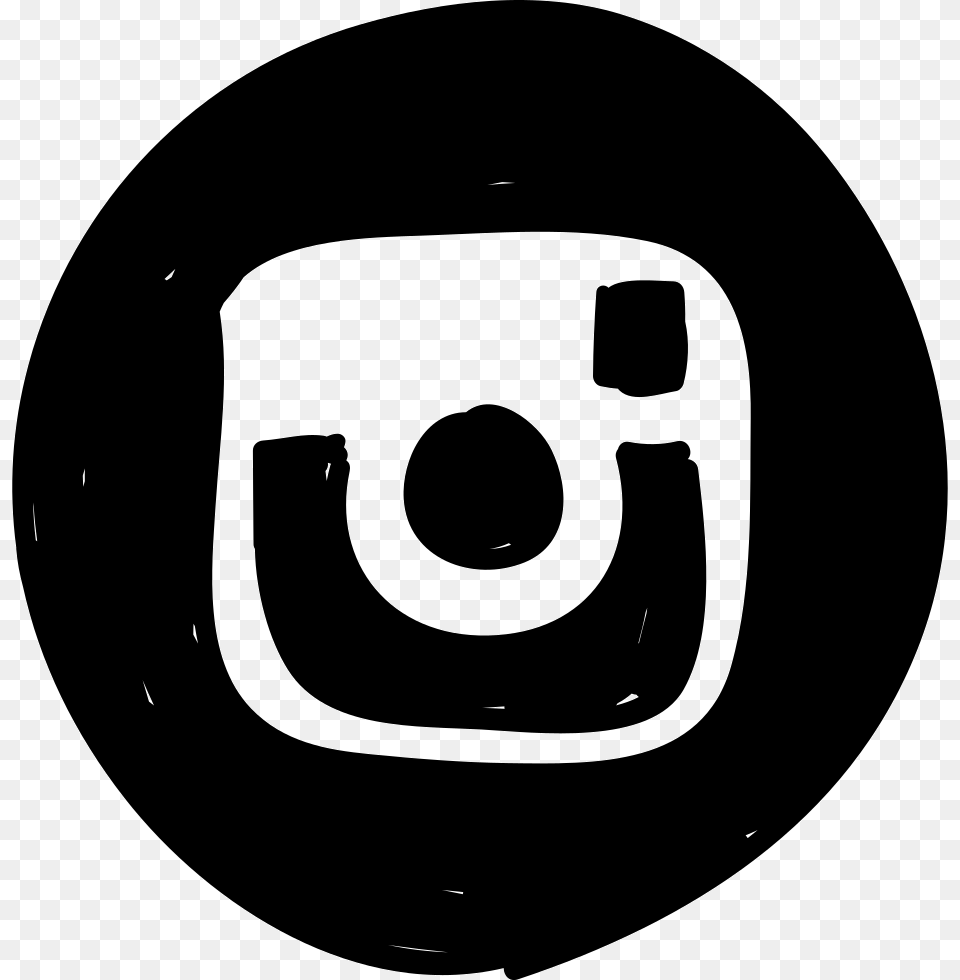 Instagram Logo Instagram Logo Hand Drawn, Photography, Stencil, Disk Free Png Download