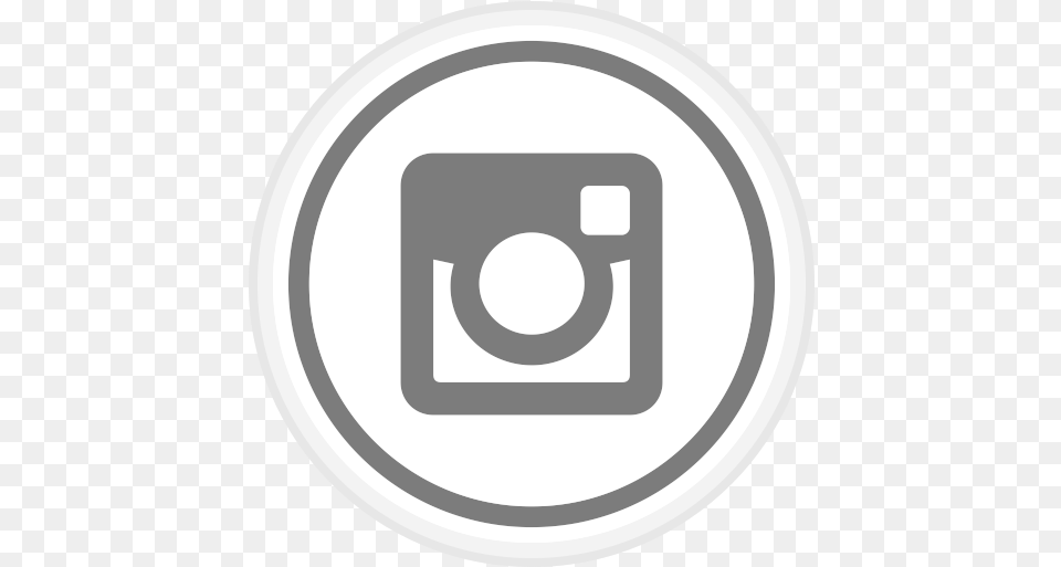 Instagram Logo Media Online Social Icon White Circle Instagram Logo, Disk Free Png Download
