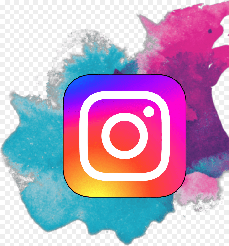 Instagram Logo Pastel Business Color Splat Transparent Background, Art, Graphics, Weapon Free Png Download