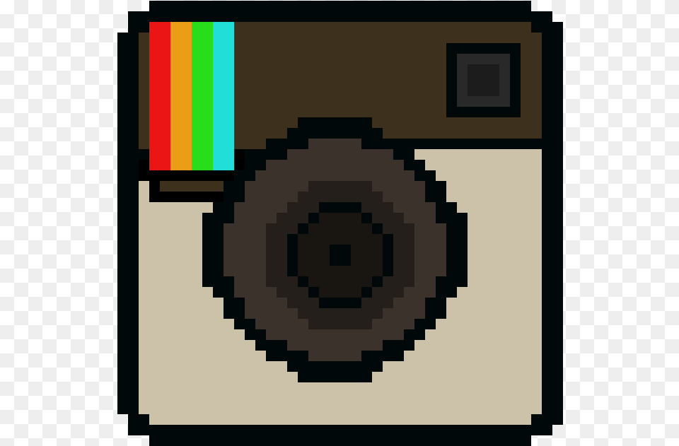 Instagram Logo Pixel, Camera, Electronics, Blackboard Png