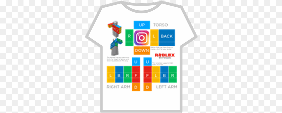 Instagram Logo Roblox Roblox Shirt Template, Clothing, T-shirt Free Png