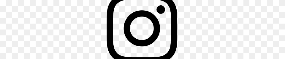 Instagram Logo White Gray Png Image