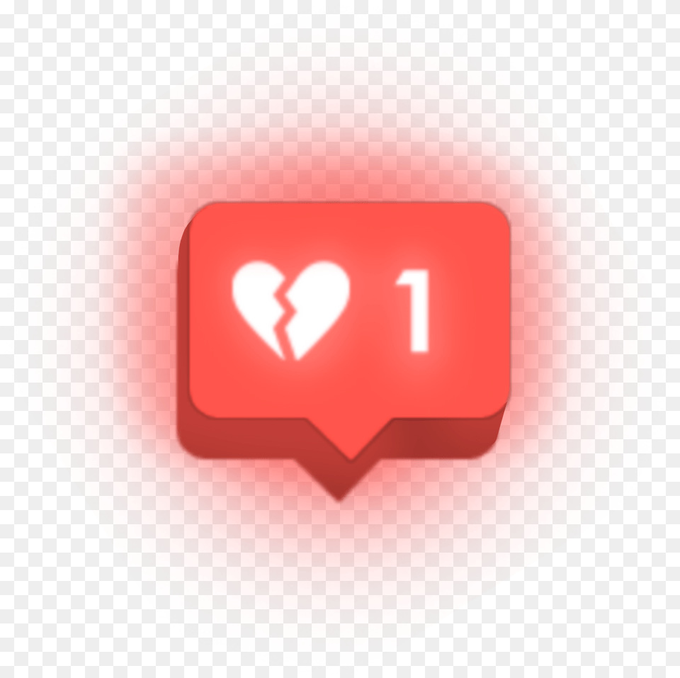 Instagram Love Icon 3d Picsart Sticker Illustration, Food, Ketchup, Sign, Symbol Free Png Download