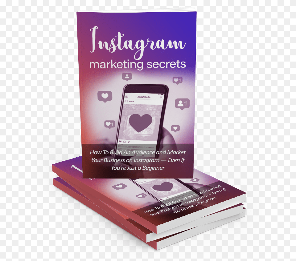 Instagram Marketing Secrets Ebook Year, Advertisement, Poster, Electronics, Mobile Phone Png Image