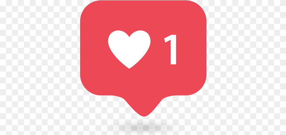 Instagram Notification, Heart Free Transparent Png