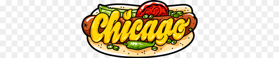 Instagram Now Has Chicago Specific Stickers Created, Food, Hot Dog, Bulldozer, Machine Png Image