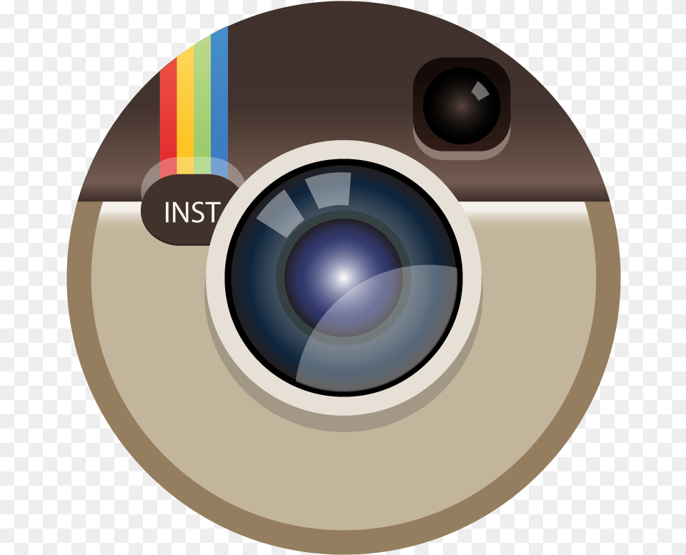 Instagram Old Logo Circle, Disk, Dvd Png Image