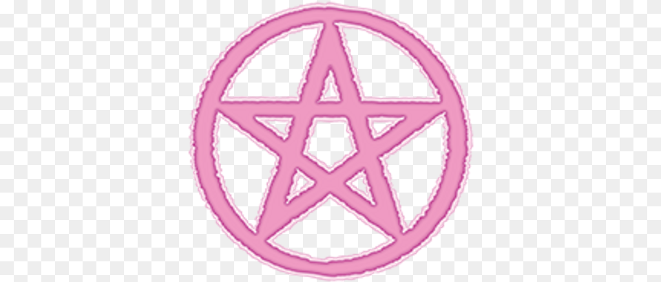 Instagram Pentagram Kawaii Witch Pink Billieeilish Voodoo Protection Spell, Star Symbol, Symbol Free Png Download