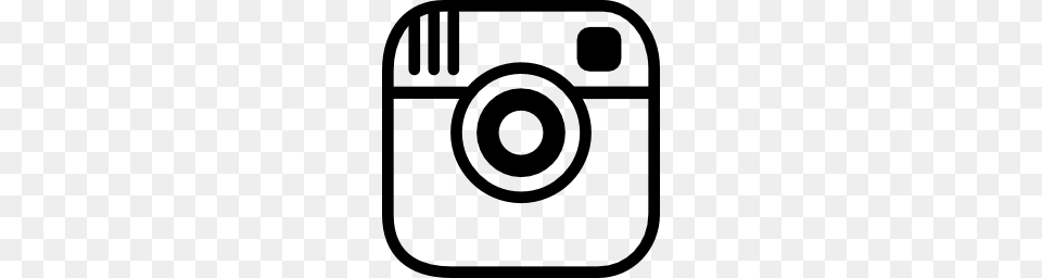 Instagram Photo Camera Logo Outline Vector Icons Designed, Electronics, Digital Camera, Gas Pump, Machine Free Png
