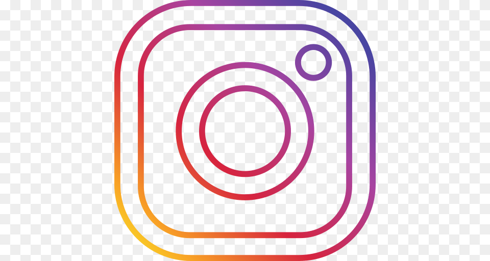 Instagram Photo Round Social Icon, Spiral Png