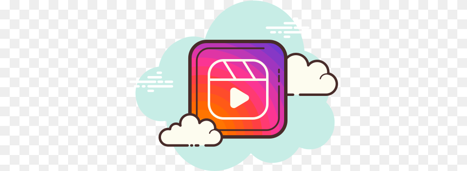 Instagram Reels Icon Instagram Icon Aesthetic Cloud, Hardware, Computer Hardware, Electronics, Plant Free Transparent Png