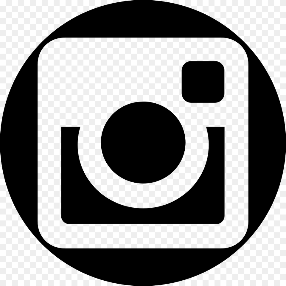 Instagram Social Network Logo Of Photo Camera Comments Instagram File White, Disk, Electronics, Photography Png Image