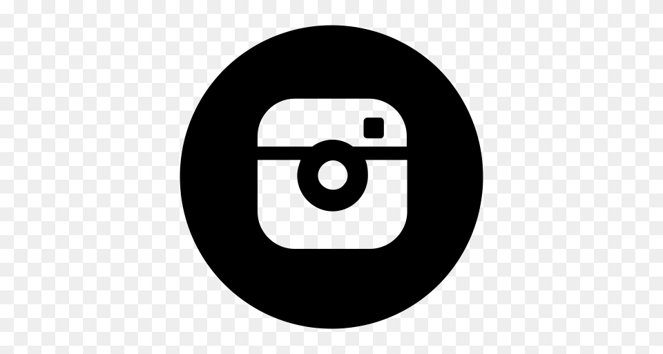 Instagram Social Socialnetwork Icon, Gray Free Png